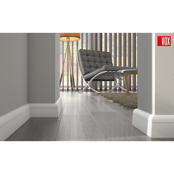 Подов перваз ESTILO VOX -2.4m - MDF - E101 от строителна борса за Первази VOX ESTILO MDF