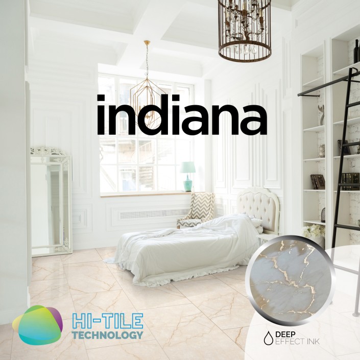 Полиран гранитогрес  58x118cm - INDIANA GREY - 880002 от строителна борса за Обзавеждане за баня