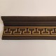 Декоративен перваз М17 - BLACK GOLD - 95мм/2м от строителна борса за Стиропорени корнизи, пана и розетки