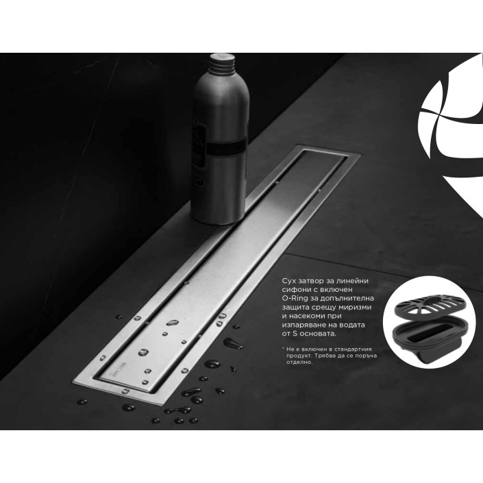 Линеен сифон CONFLUO Premium Line 550mm
