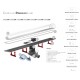 Линеен сифон CONFLUO Premium Line 550mm