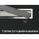 Линеен сифон CONFLUO Premium Line 550mm