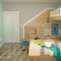 Детска стая по проект на Quattro Studio