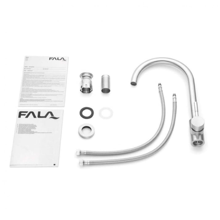 75716 Кухненски смесител FALA, Inox, Steely 1 75716 - Смесители,